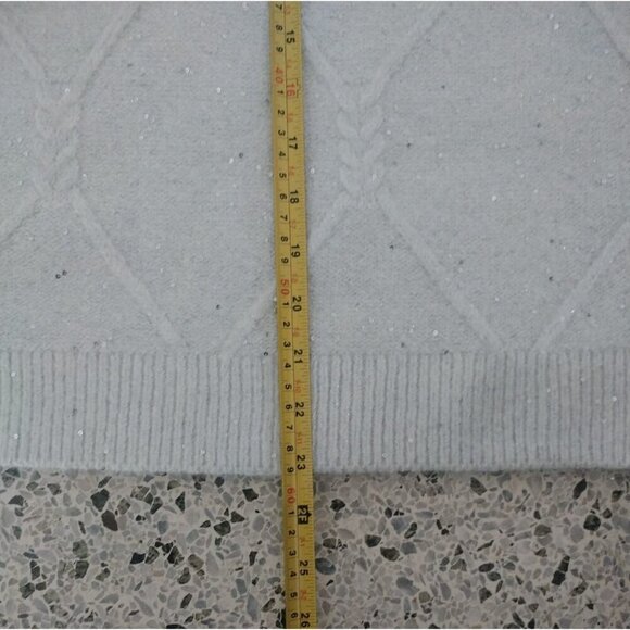 Anne Klein Women's Sparkly Sequin Knit Sweater, Size S NWT. - Picture 8 of 9